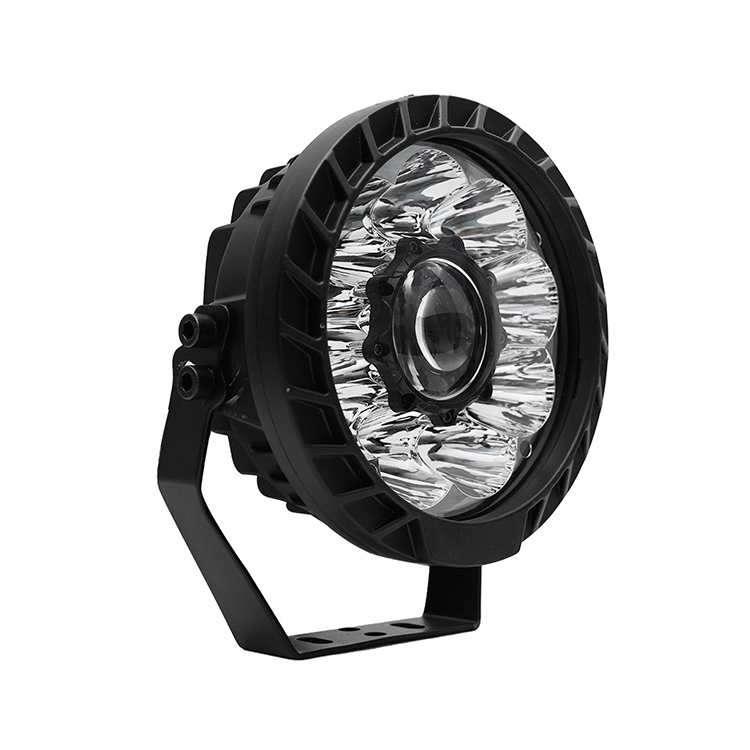 Round LED Work Light Off Road Spotlight   