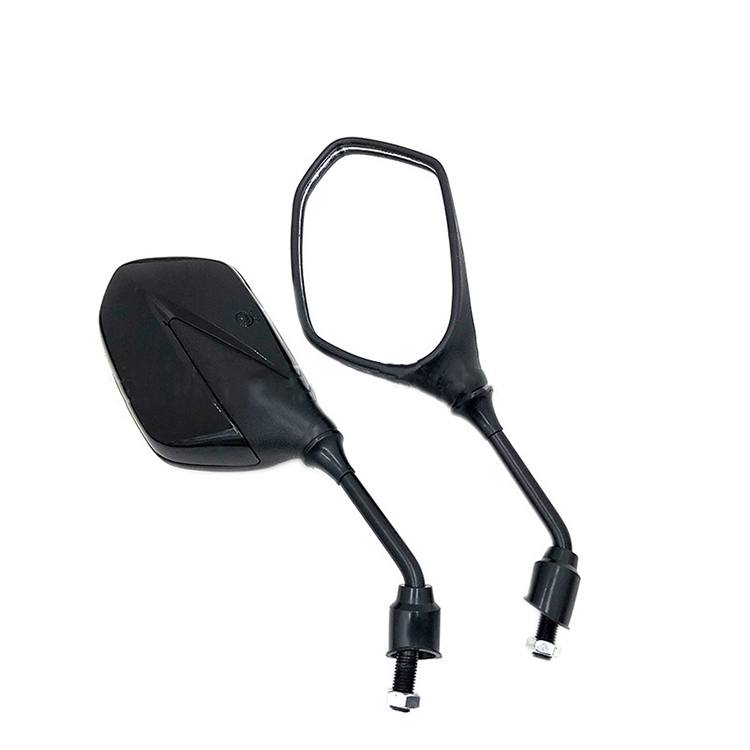 Convex Surface Rearview Mirror For Motorcycle Handlebar
