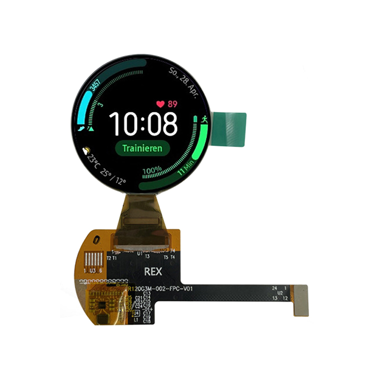 Wearable  Small Round Display LCD Screen