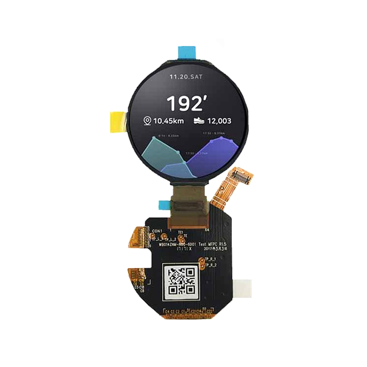 Wearable HD Circular LCD Screen   