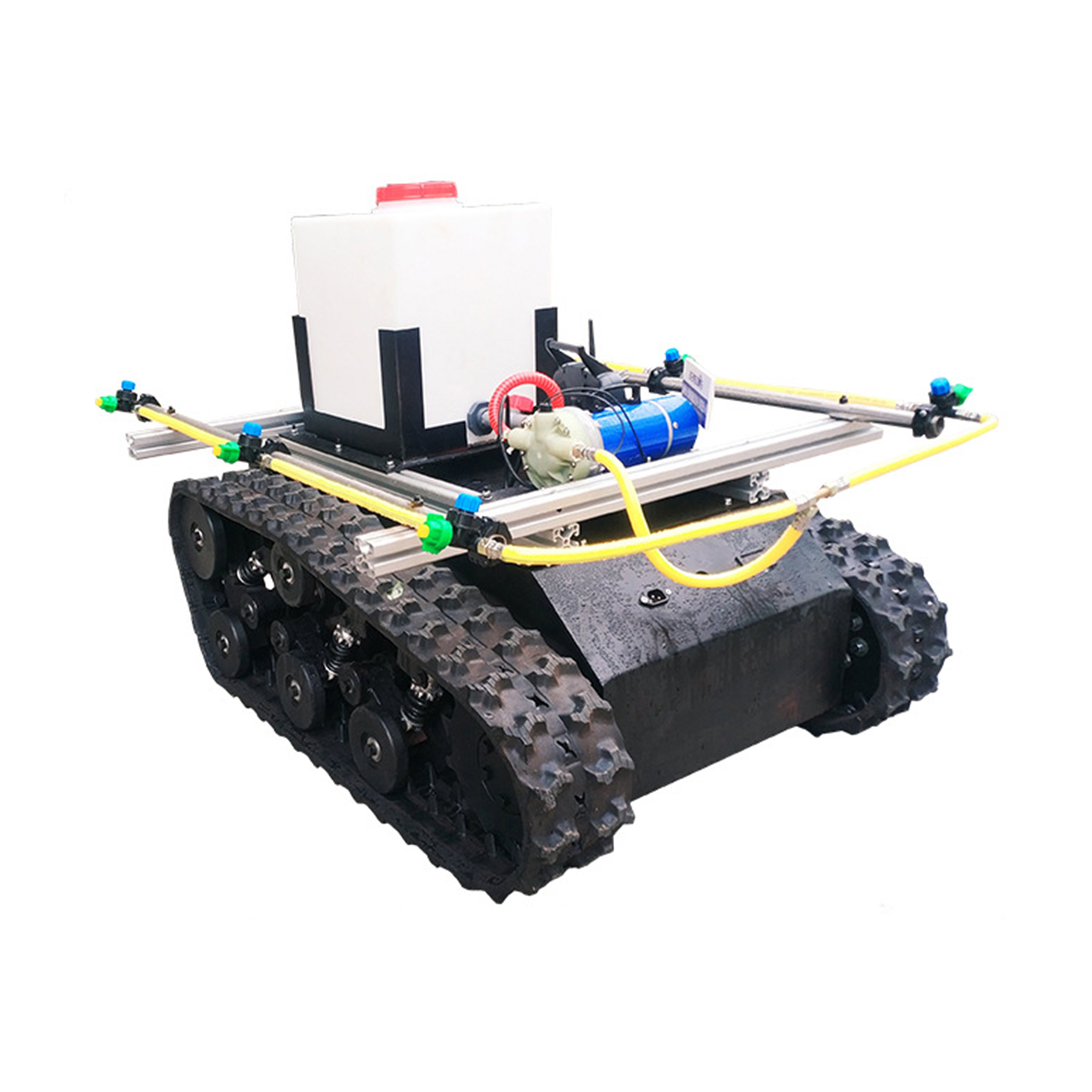 Multi-Functional Rubber Crawler Platform