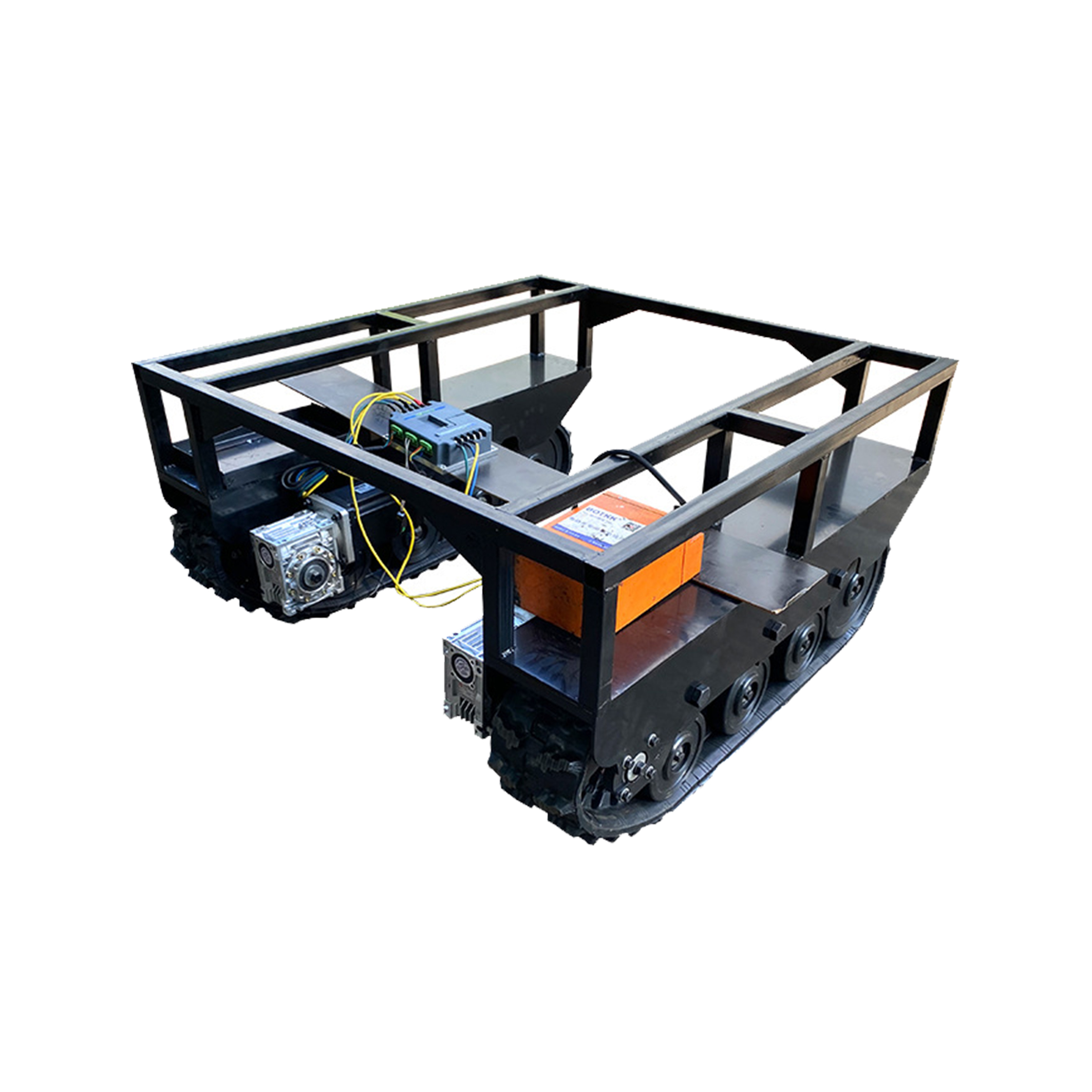 Crawler Robot Chassis Rubber Track Chassis