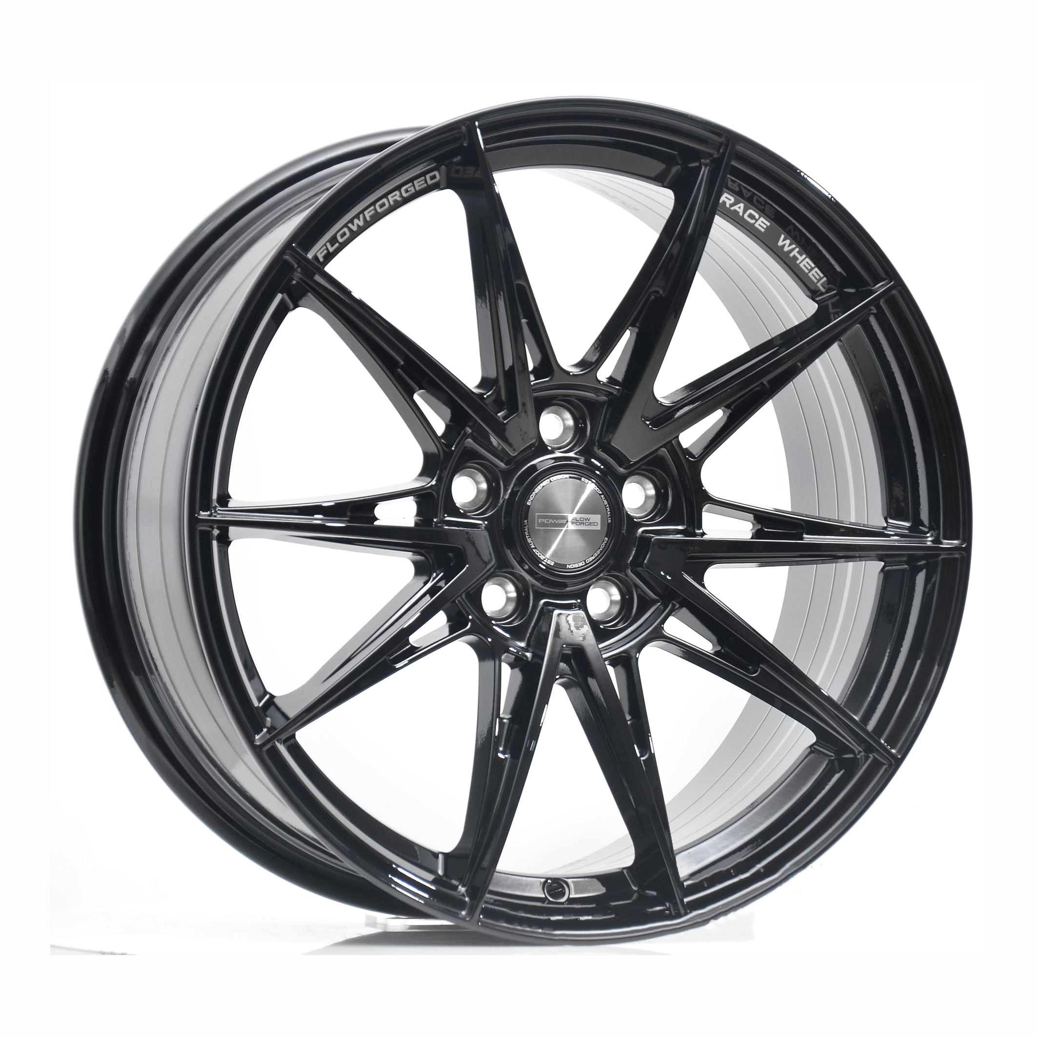 Multi-Spoke Forged Alloy Passenger Car Wheel Rims   