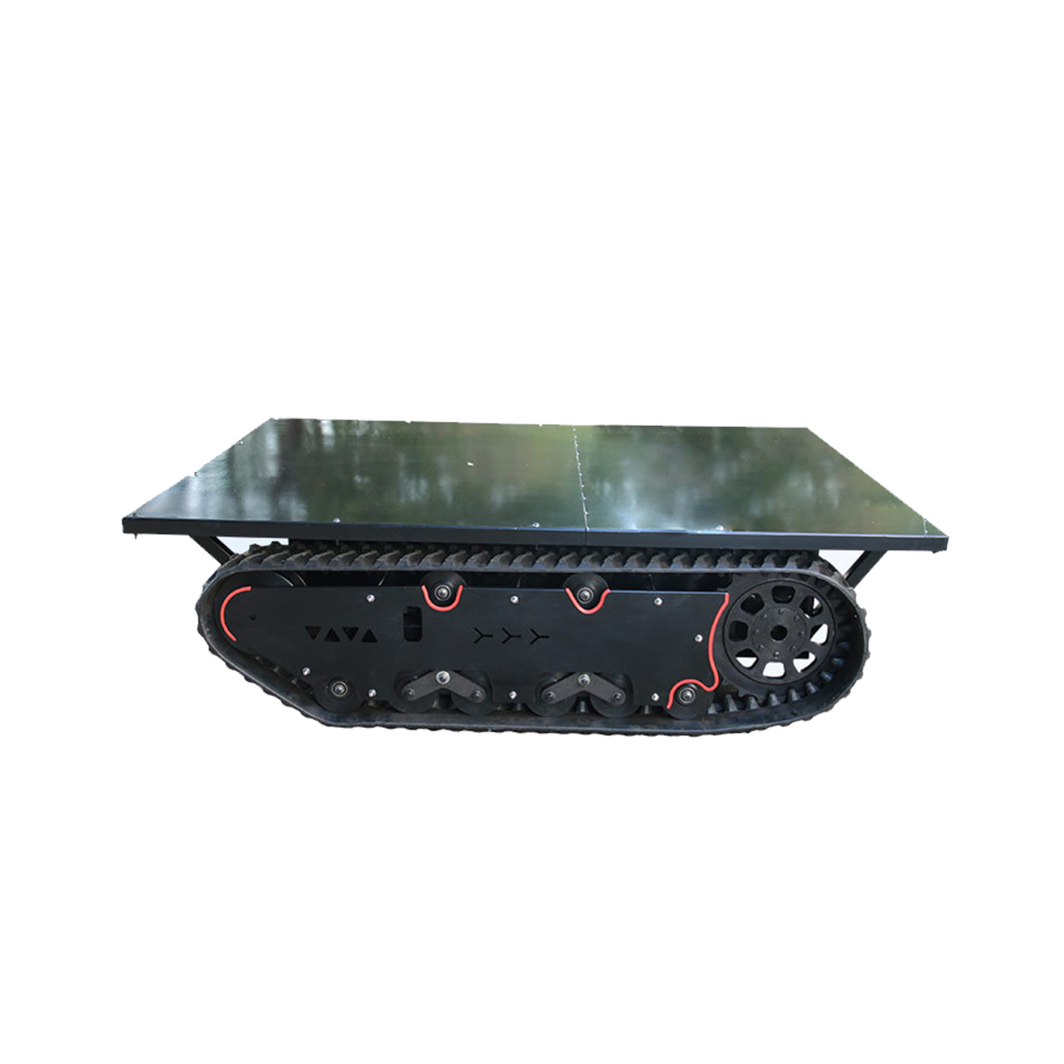 Materialhandling Crane Crawler Track Chassis   