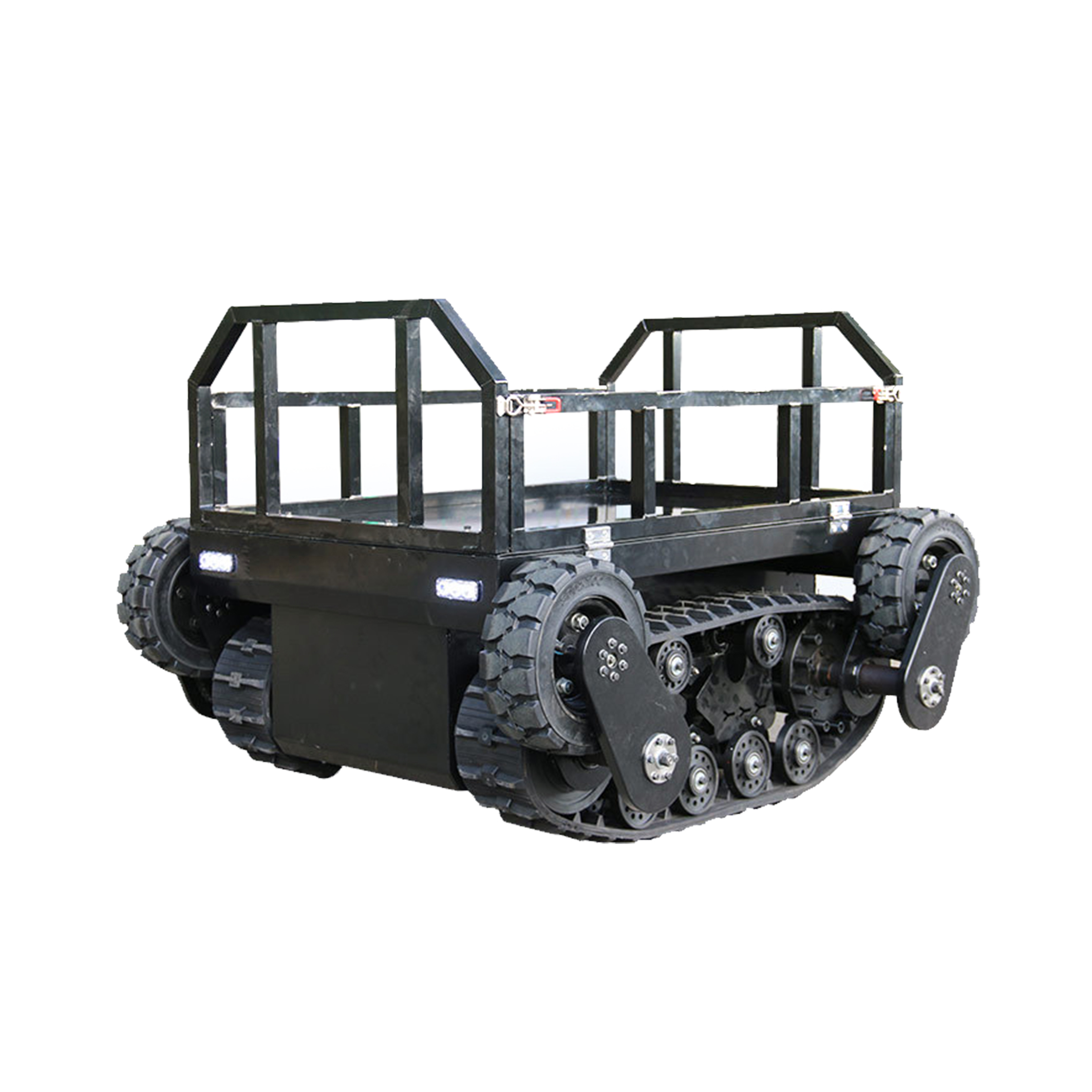 Electric All Terrain Motor Rubber Crawler    