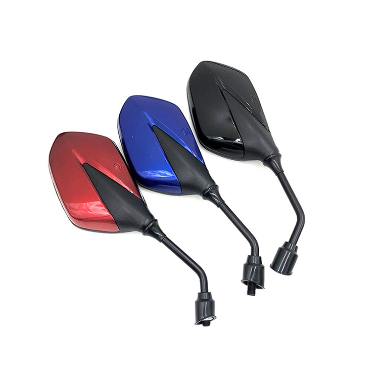 Convex Surface Rearview Mirror For Motorcycle Handlebar