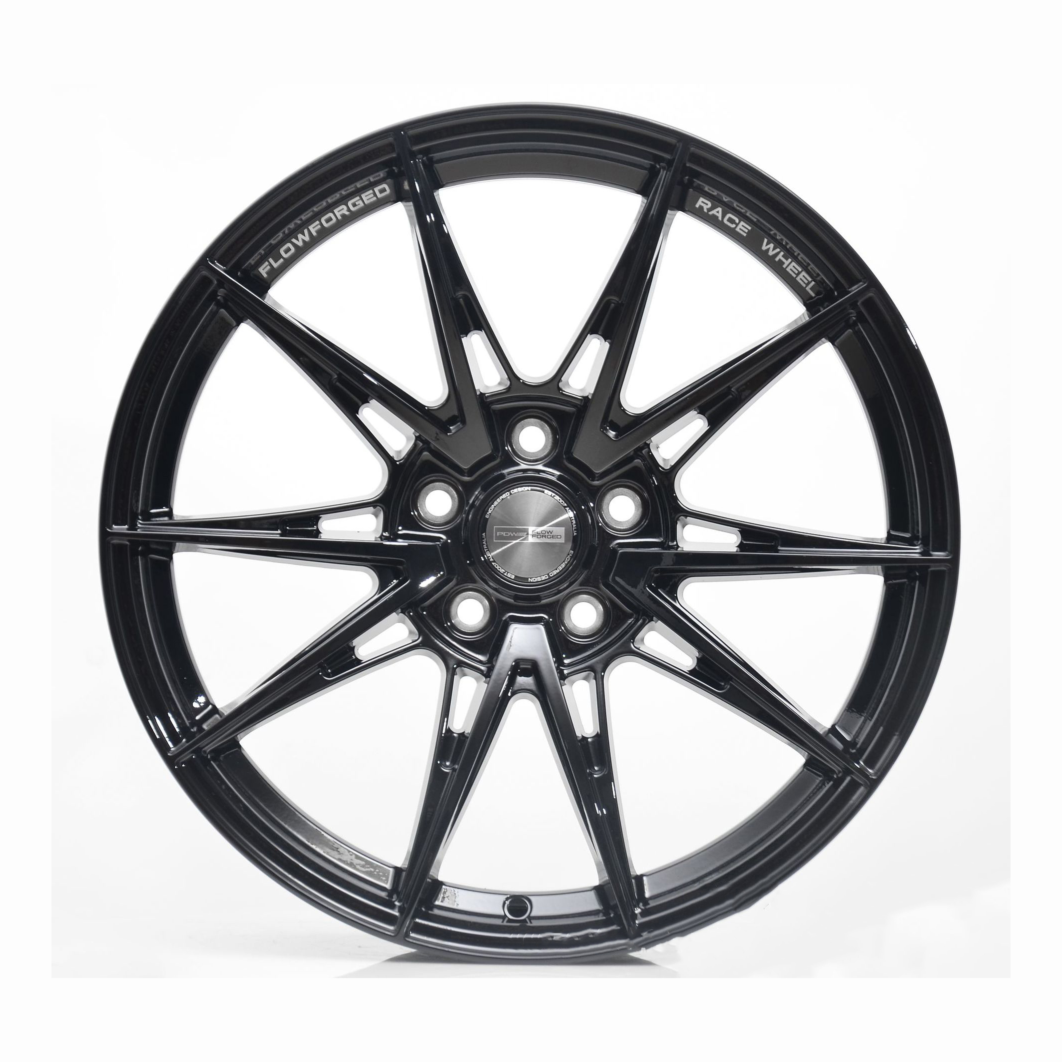 Multi-Spoke Forged Alloy Passenger Car Wheel Rims   