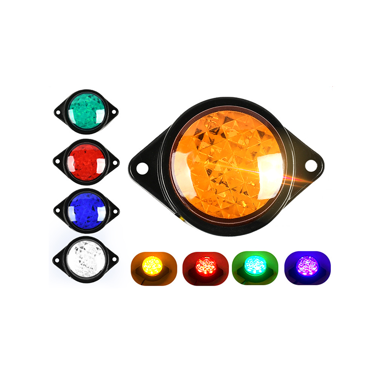 Truck Front Rear LED Side Marker Lights  