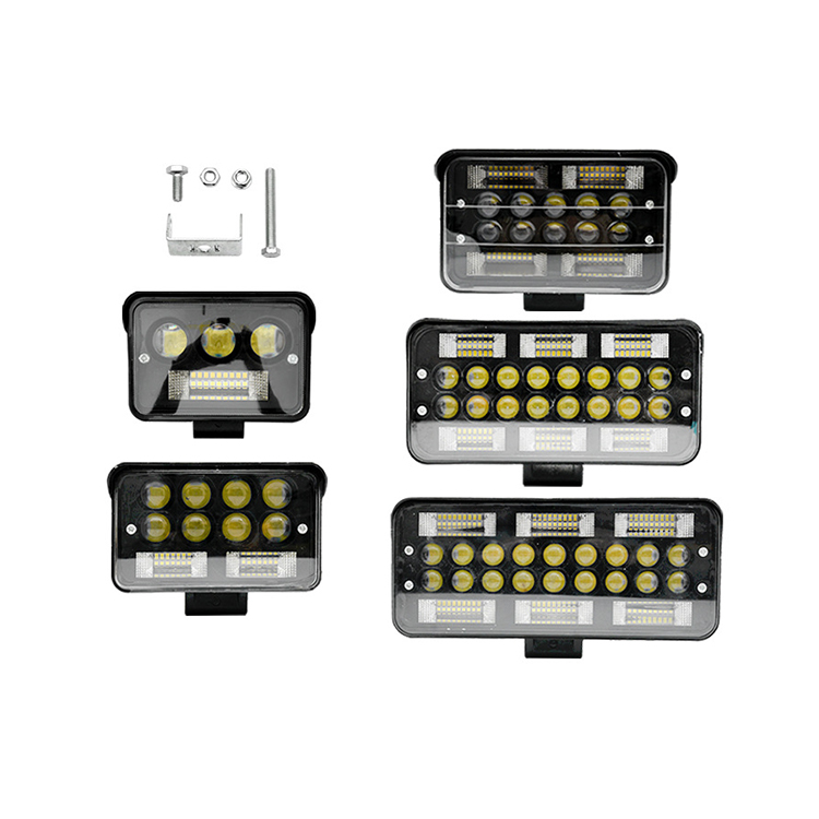 LED Work Light Square Off-Road Car Light Spot Light