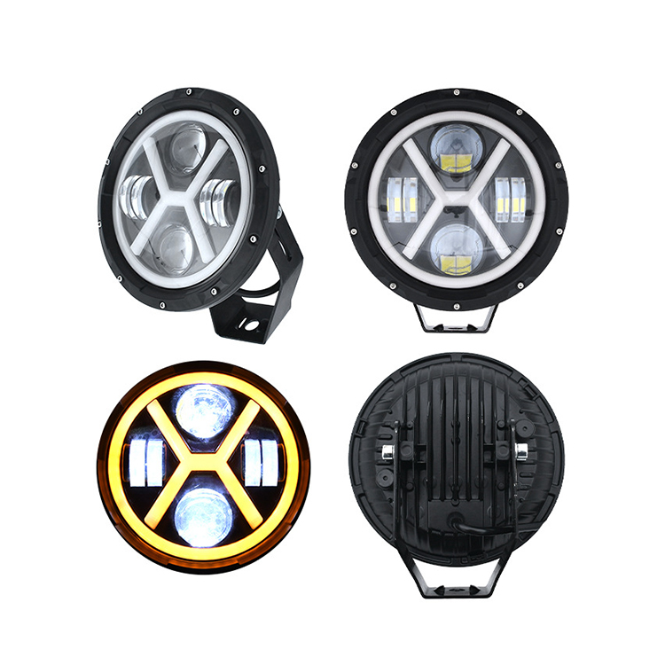 Round Motorcycle LED Turn Signal Lights    