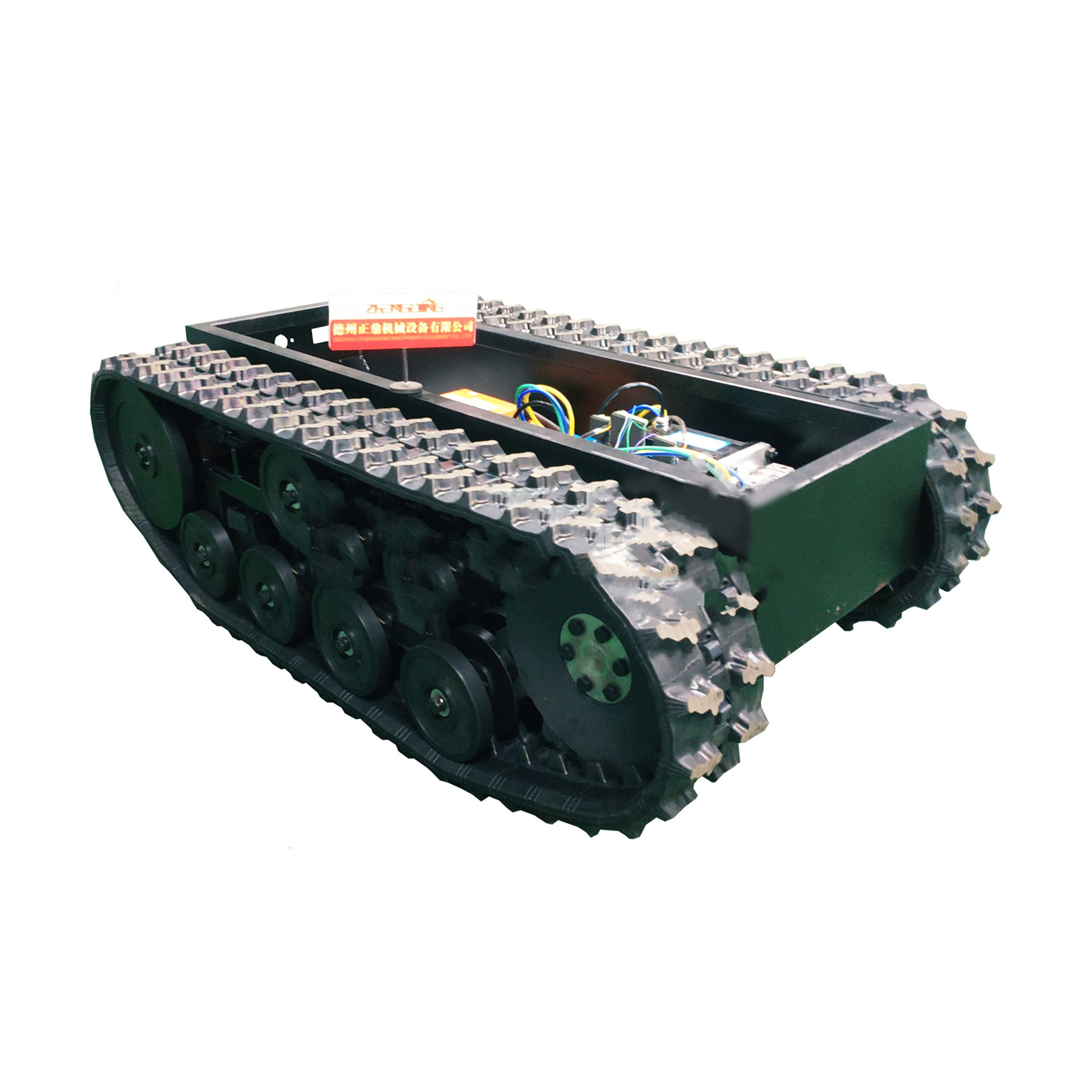 Rubber Crawler Track Robot Chassis