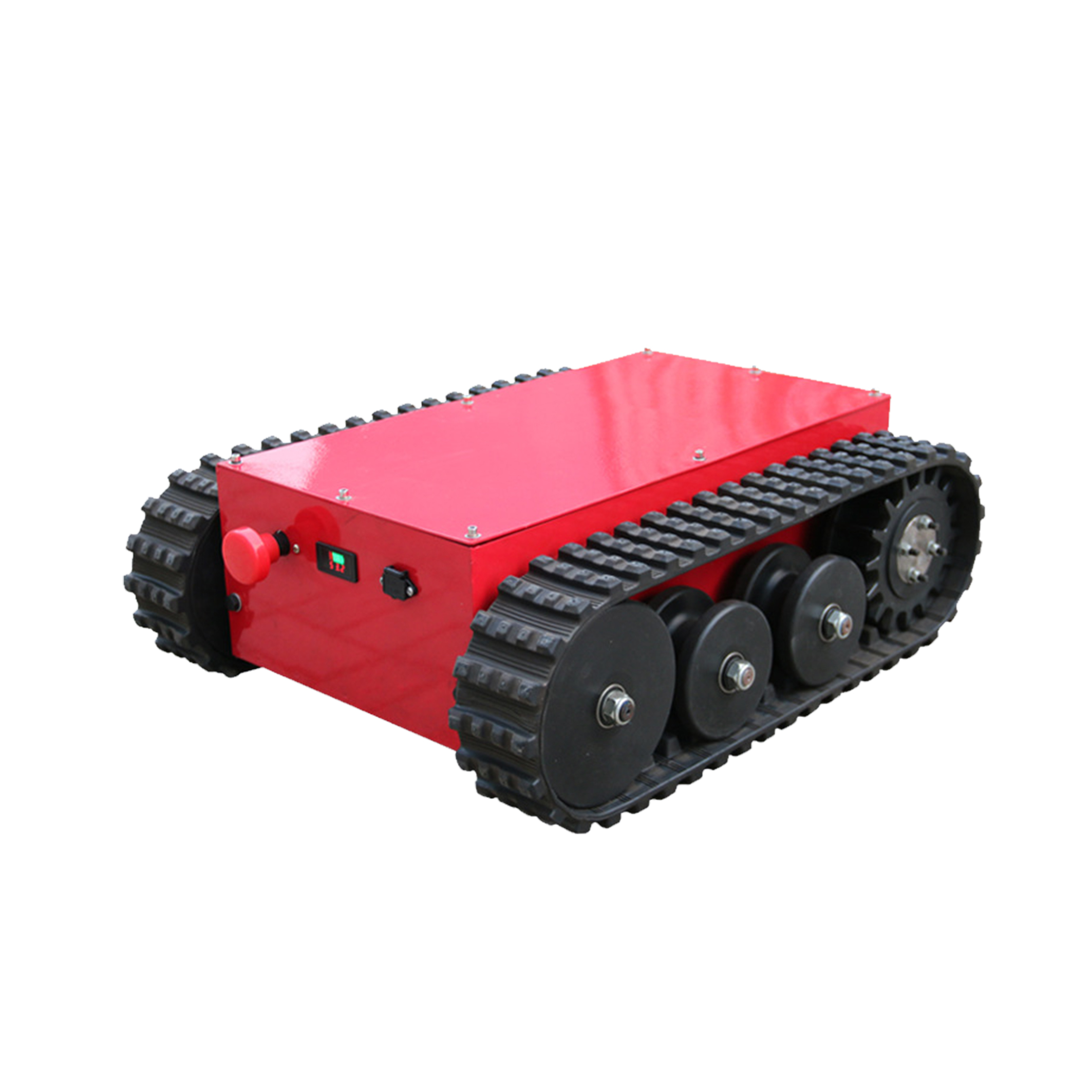 Light Rubber Crawler Chassis