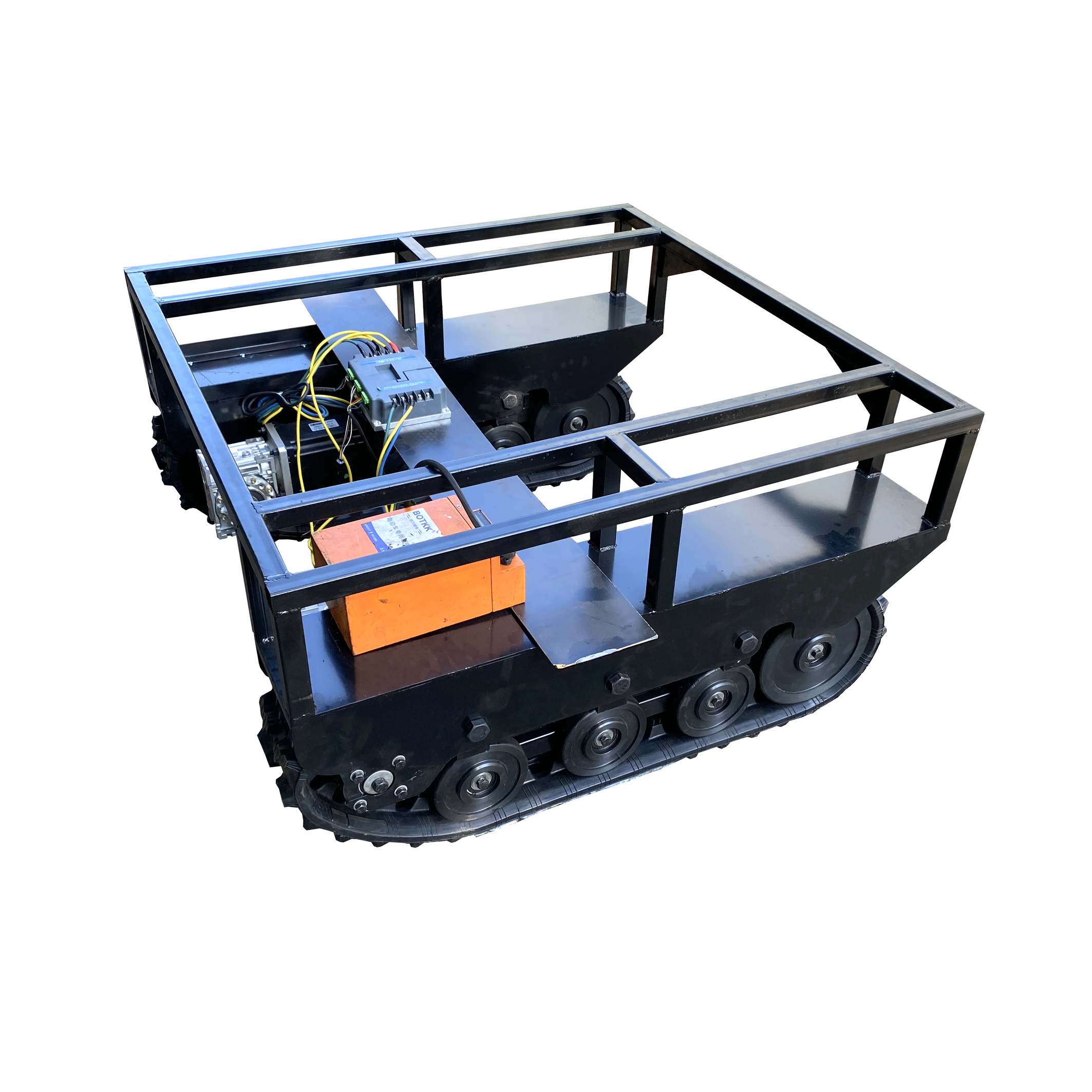 Crawler Robot Chassis Rubber Track Chassis