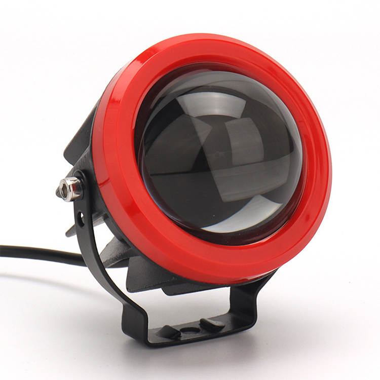 Motorcycle LED Spotlight Dual Color Work Light