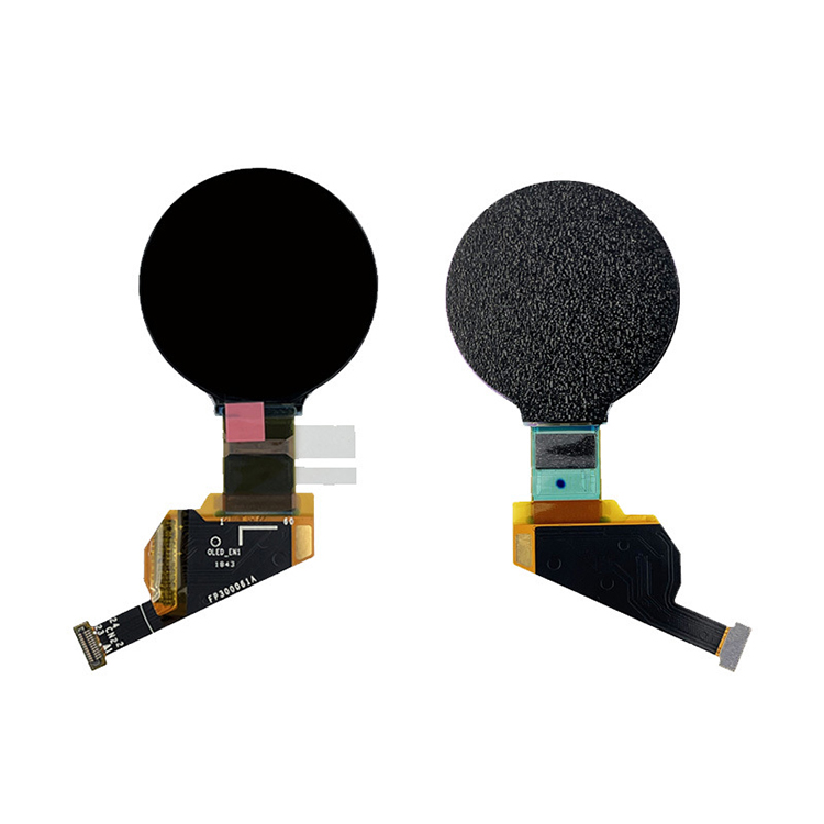 Wearable Colorful Round Smart Display   