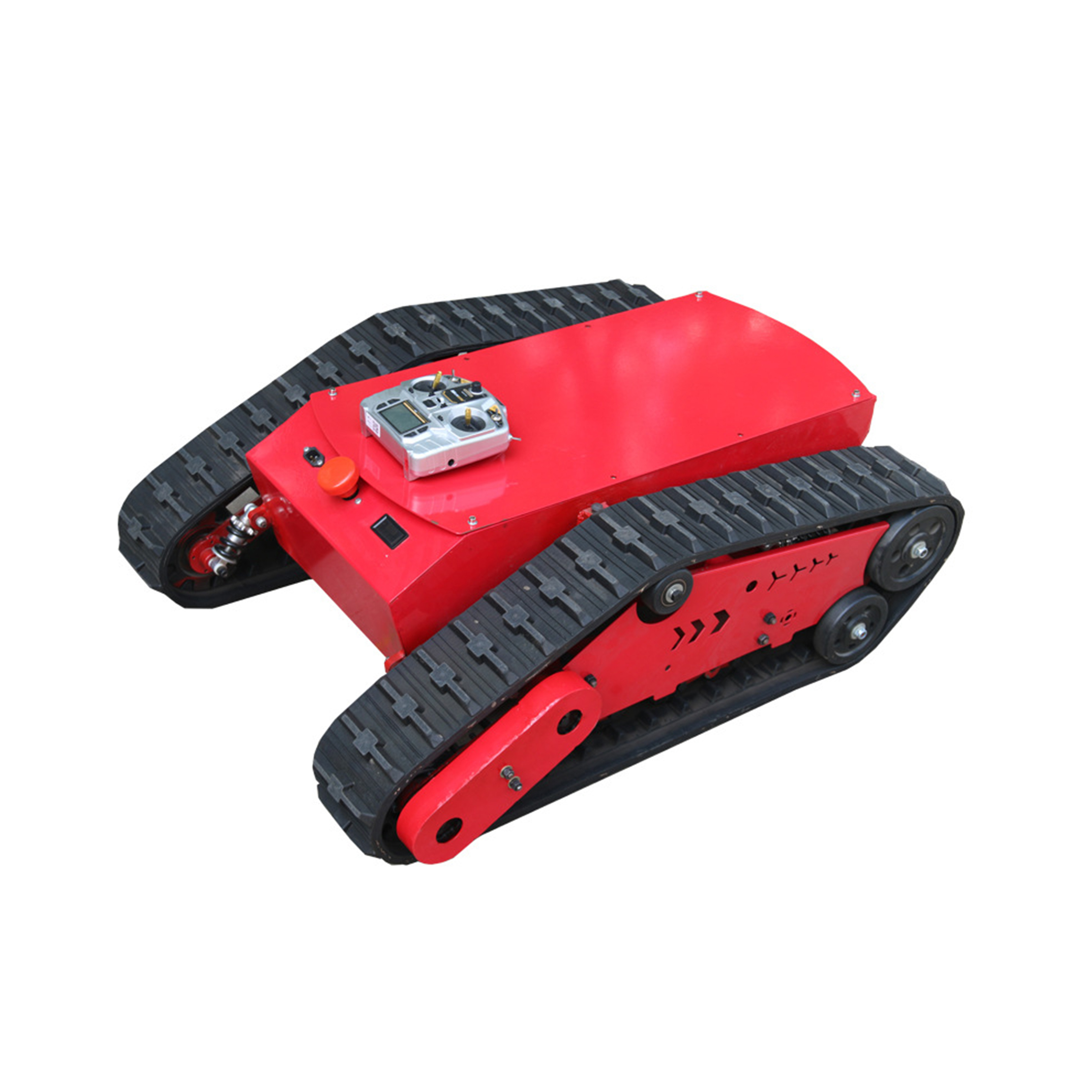 Electronic Motor Rubber Tracked Chassis