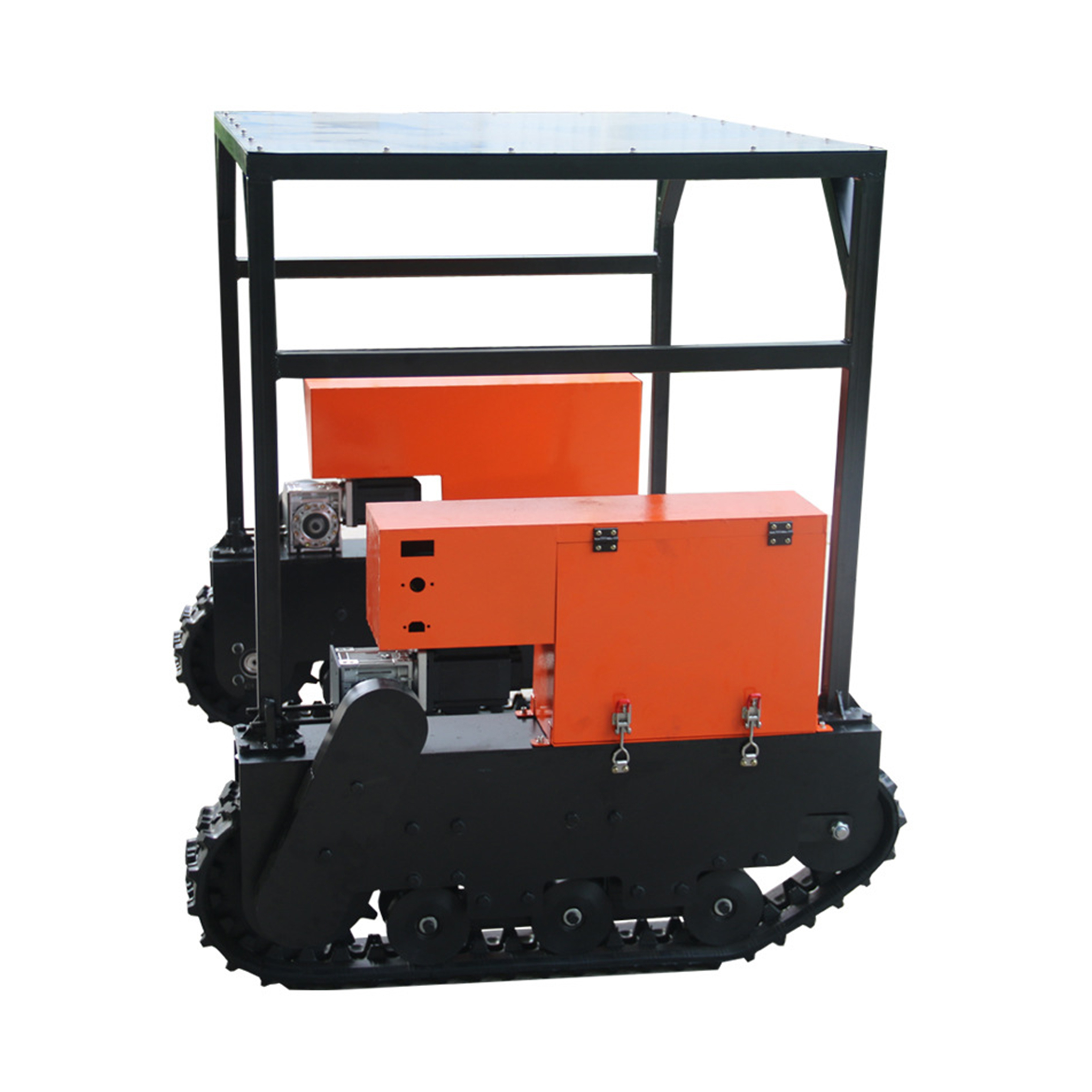 Electric Rubber Track Undercarriage Chassis Platform