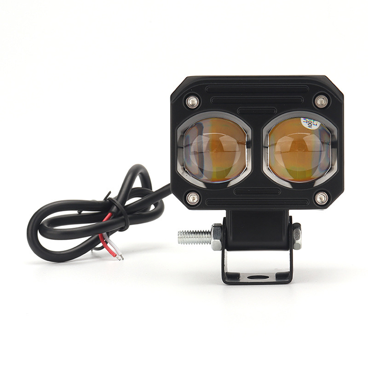 Motorcycle Spotlights White Yellow Headlights