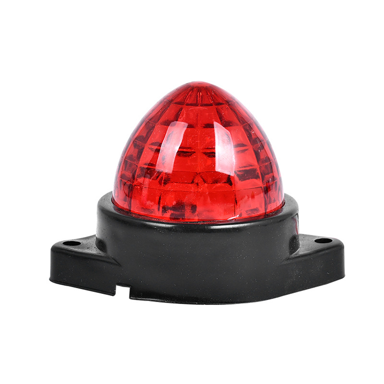 Round LED Trailer Clearance Lamp Truck Side Marker Light